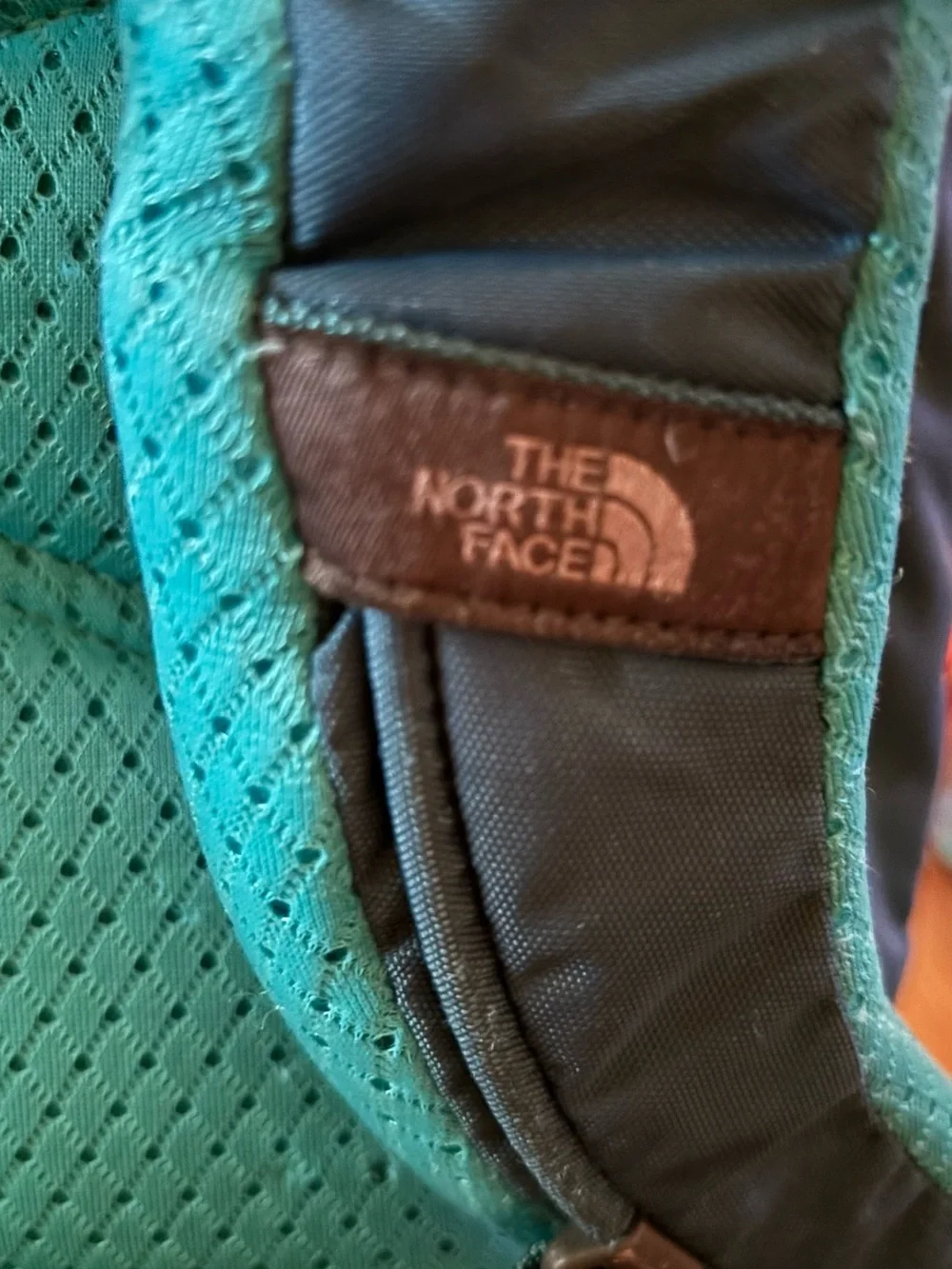 The North Face Microbyte FlexVent Laptop Backpack Teal Blue Padded School Travel